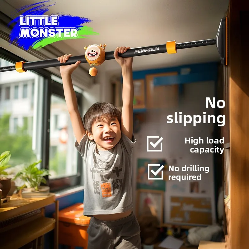 Equipement-de-fitness-a-domicile-barre-de-traction-pour-enfants-barre-simple-reglable-pour-interieur-equipement-de-gymnastique-mural-sans-percage