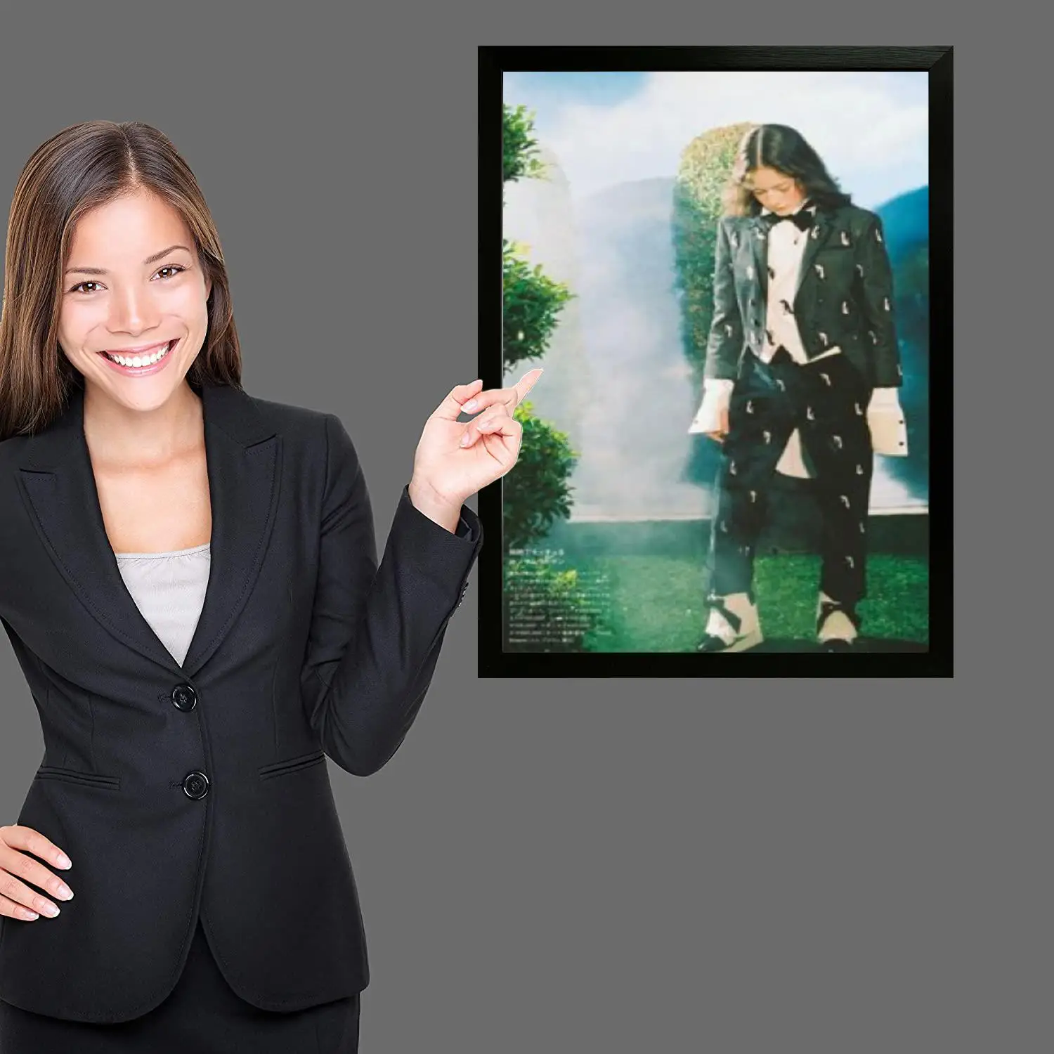 ملصق فني قماشي نادر من Mackenzie Foy وفن جداري، طباعة صور، عائلة حديثة، ديكور غرفة النوم، ملصقات، لوحة زخرفية #4