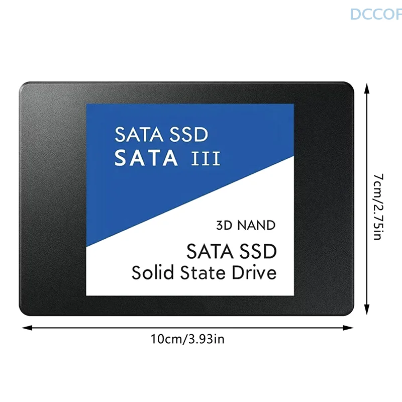 1Pcs 10*7CM Computer Solid State Drive SSD Drive 1TB 2TB 4TB Disk Internal Hard Drive For Laptop Computer