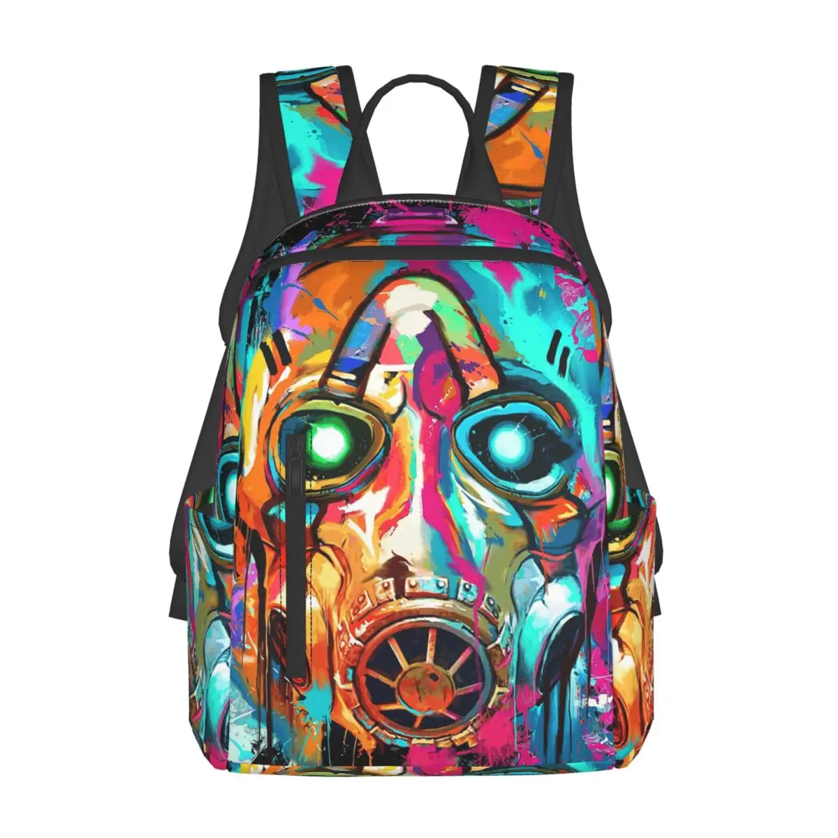 

B-Borderlands Shooting Game Gaming Backpack Daypack Large Capacity Kids BookBag School Bag Shoulder Bags for Men Women