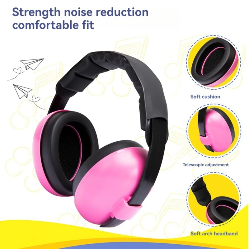 Baby Headphones Baby Noise Cancelling Headphones For Ages 0-24 Months Baby Ear Protection