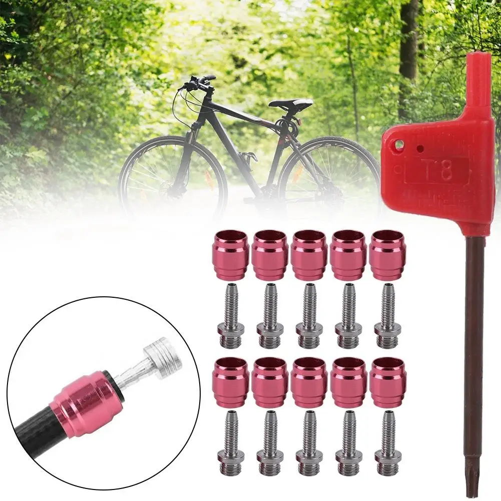 10 Set Hydraulic Disc Brake Oil Hose Quick Insert Needle Olive Head Tubing  Connector Kit for AliExpress