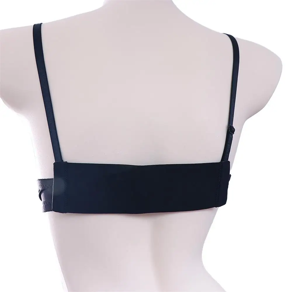 Useful Adjustable Elastic Band 3 Hooks Solid Color Bra Accessories Extension Buckle Transparent Bra Extender Bra Buckle