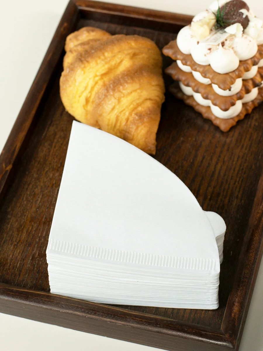 100er-Pack Kaffeefilterpapier - Größen 01, 02, Natürliches Papier-Kaffeefilterpapier, Auslaufsicher, Geeignet für Handgebrühten Kaffee – Detail 8