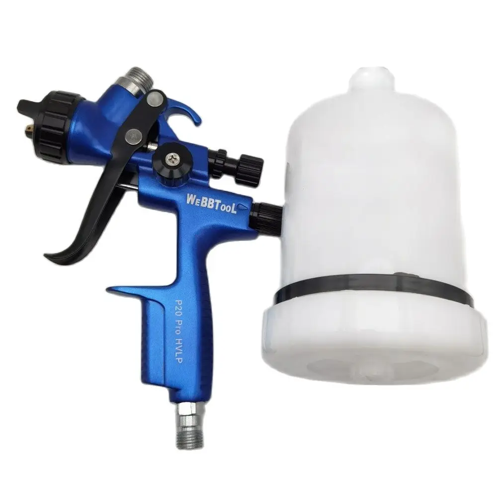 Imagem -03 - Hvlp Pistola de Pintura Profissional P20 Pro Ferramenta de Pulverização de Carro Pistola de ar 13 mm Alta Qualidade