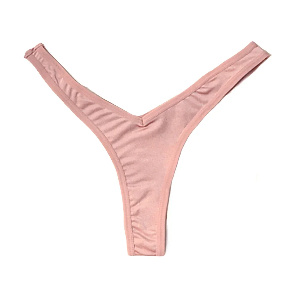 Frauen Sexy V Taille Sexy Sport Thongs G-string Atmungsaktive Höschen Niedrige Taille Unterwäsche Knicker T Hosen Elastische Bikini Unterhose – Detail 15