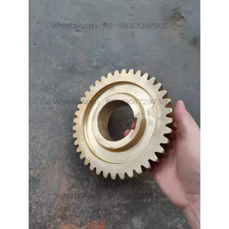 Tire Parts Gluing Machine 75 Excavator Original Wood Clamp Vertical Reducer Gear