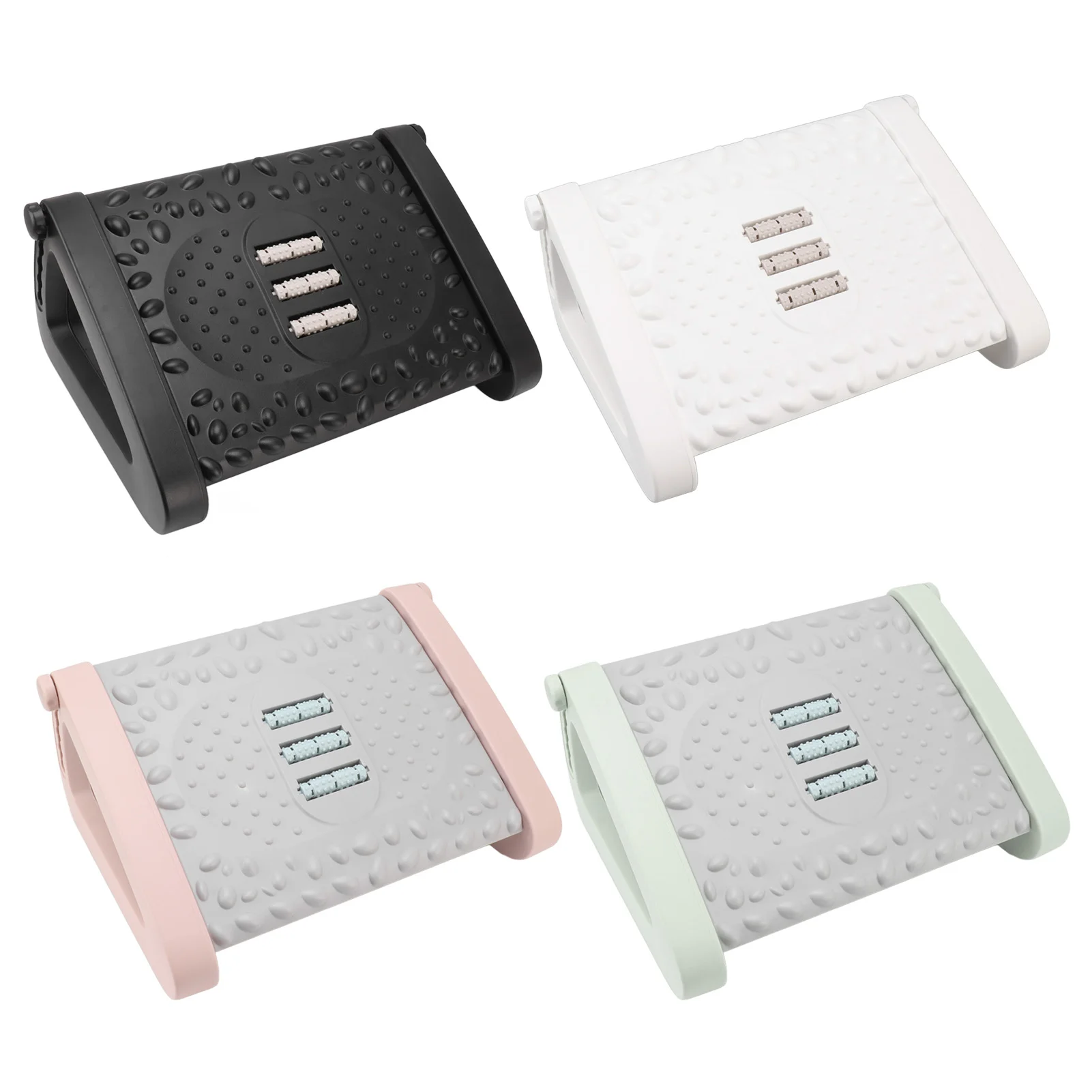 

Массажная текстура стула для ног и ролик снимает усталость подъема, высокая прочность несущего под столом, подставка для ног для гостиной