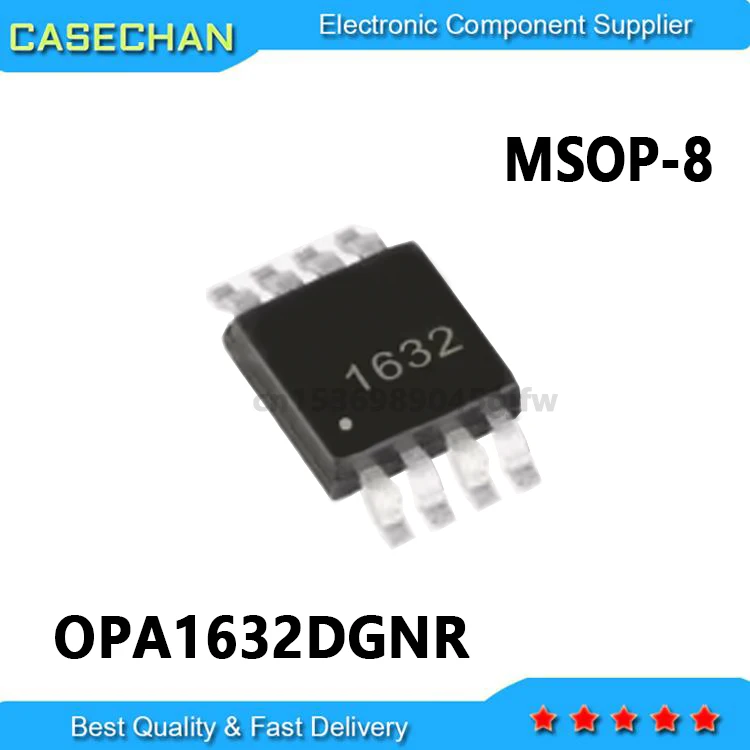 

10PCS/LOT New and Original OPA1632 OPA1632DGNR MSOP-8