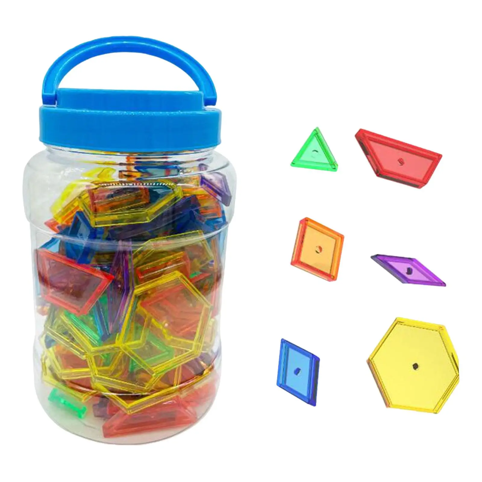 140x Math Manipulative Blocks Early Geometry Skills Geometric Shapes Attribute