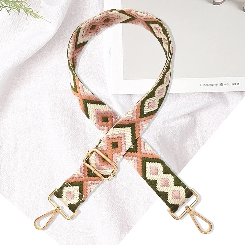 New Colorful Bag Strap Women\'s Long Shoulder Strap Adjustable One Shoulder Accessories for Women Traveling Accessory