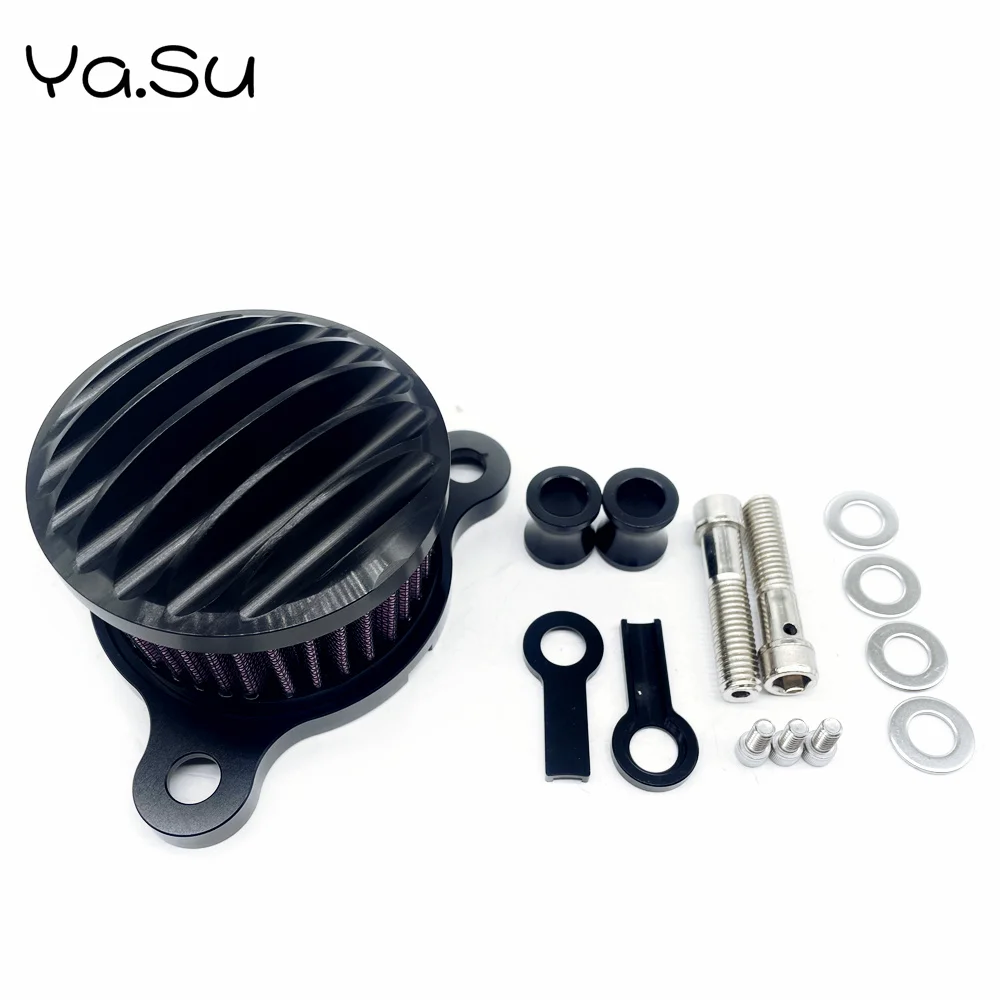 

Motorcycle High Flow Sports Air Washer Cleaner Filters Intake Suction System For Harley Sportster XL883 1200 48 Moto Spare Parts