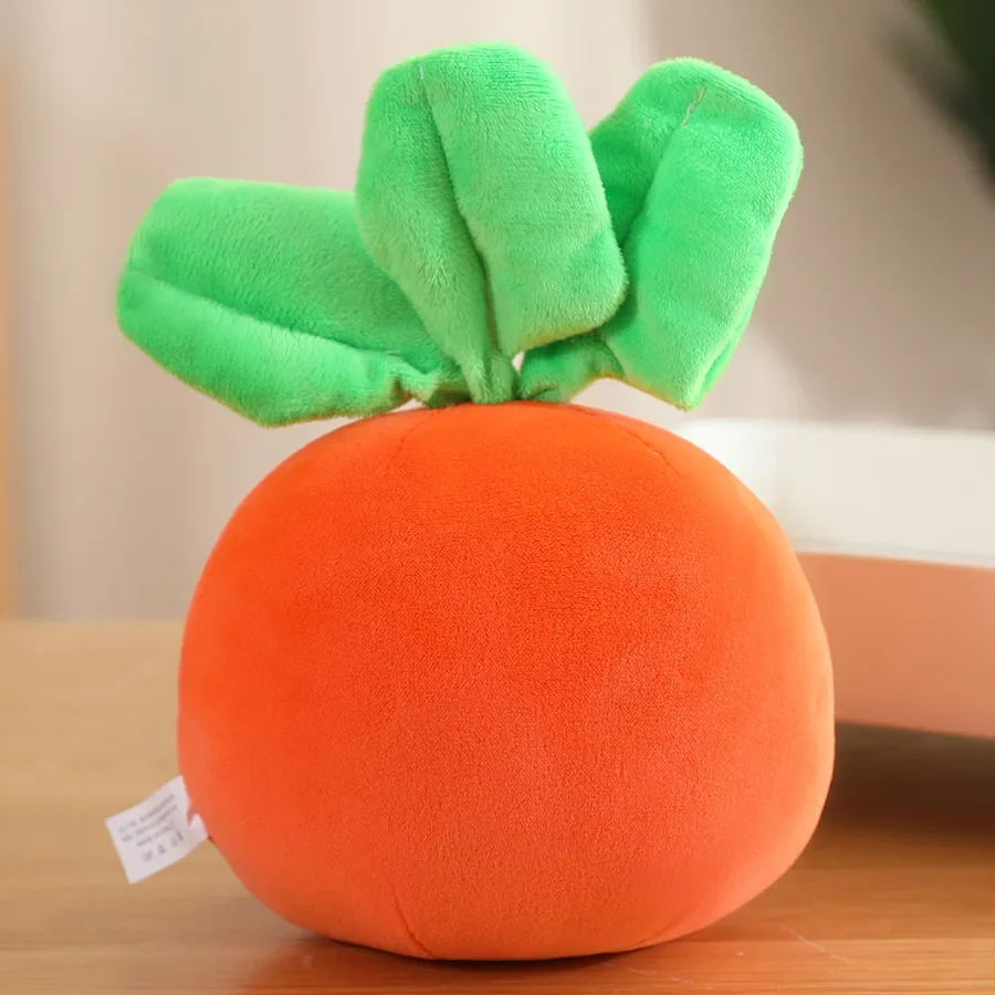 Simulazione Cartoon Carota Peluche Bambola Carota Peluche Kawaii Peluche Carota Zaino Portachiavi Ciondolo Decorazioni per la casa