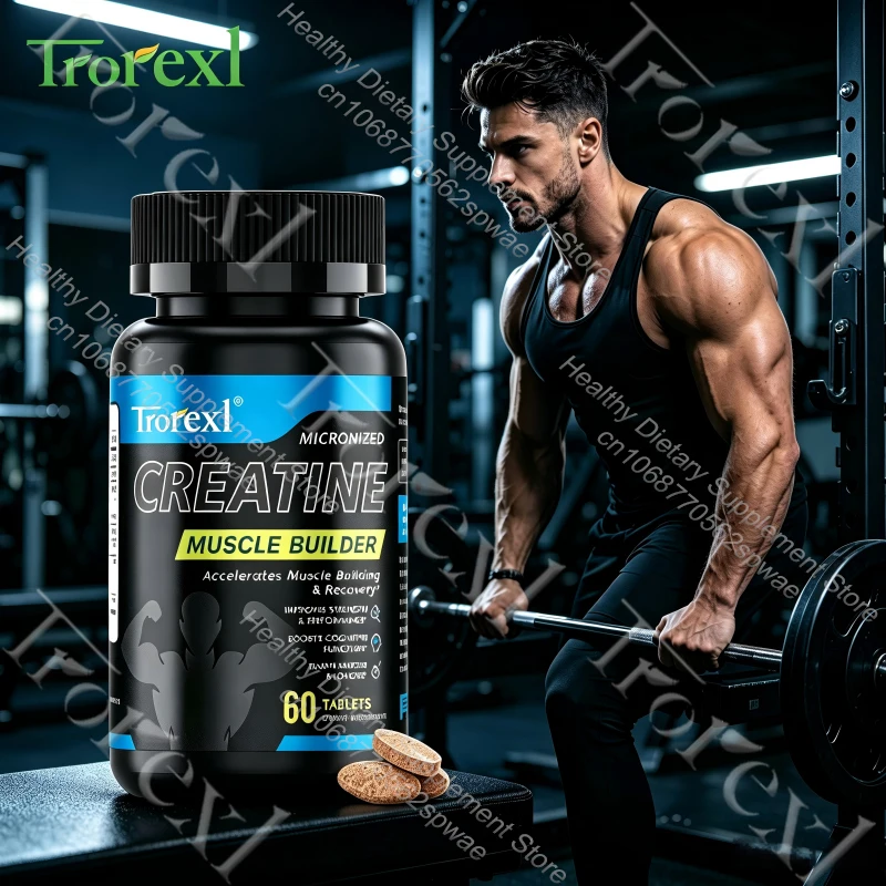 

Creatine Monohydrate - Promote Muscle Recovery and Growth, Supports Strength, Muscle Builder & Reduces Muscle Loss