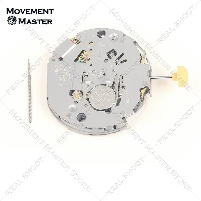 Японские Оригинальные часы MIYOTA JS25, часы с 3 часами, с шестью стрелками, 369 маленький секундный Новый кварцевый механизм, запасные части для часов