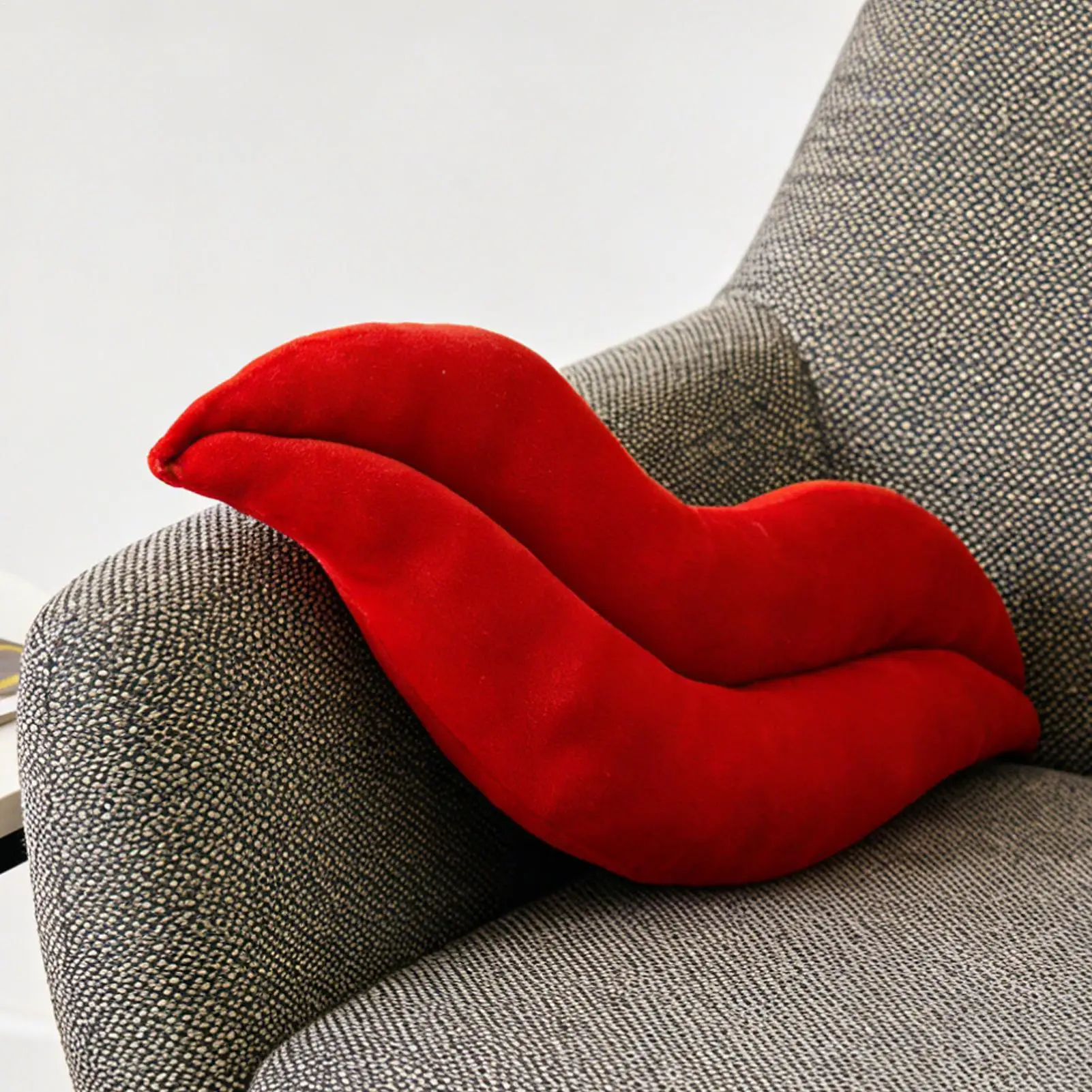3D Lips Plush Toys Sexy Red Lips Big Lips Valentine'S Day Gift Creative Fun Valentine'S Day Cushion Sexy Red Lips