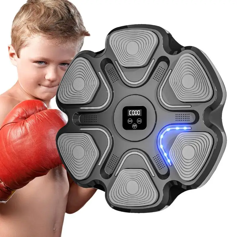 

Music Boxing Pad Smart Boxing Training Device Interactive Workout Punching Trainer Smart Wall Boxing Music Exerciser For Kids