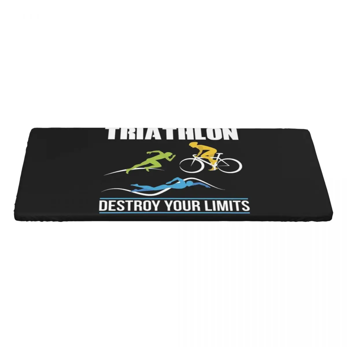 Triathlon Swimming Cycling Running Custom Rectangular Tablecloth Oilproof Table Cover for Dining Events Table Cloth