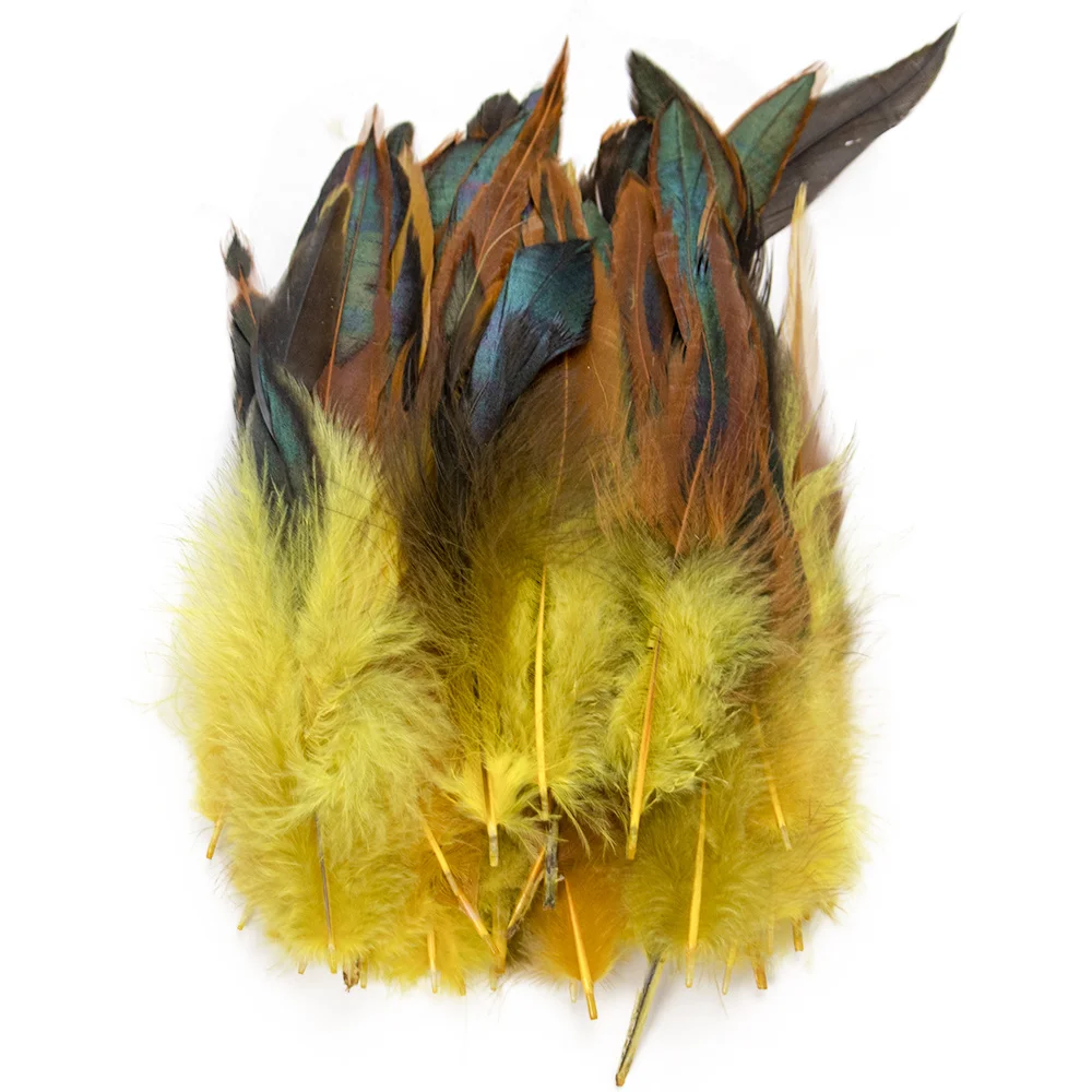 50/100/200PCS Natural Rooster Feathers 15-20CM Dyed Chicken Feathers for Dream Catcher Craft Wedding Party Jewelry Decoration