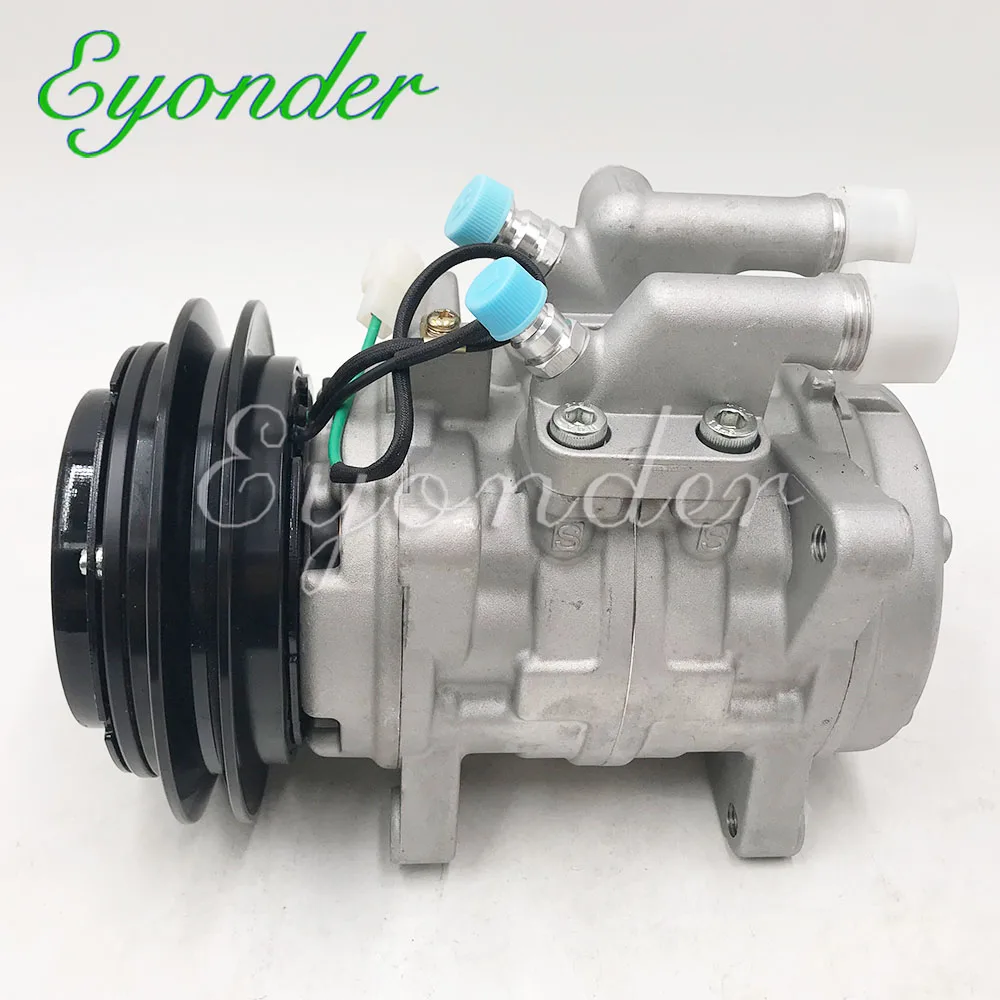 Made in China New A/C AC Air Conditioning Compressor Cooling Pump 24V 24Volt 1PK Pulley PV1for JOHN DEERE LOADER Truck TRACTOR