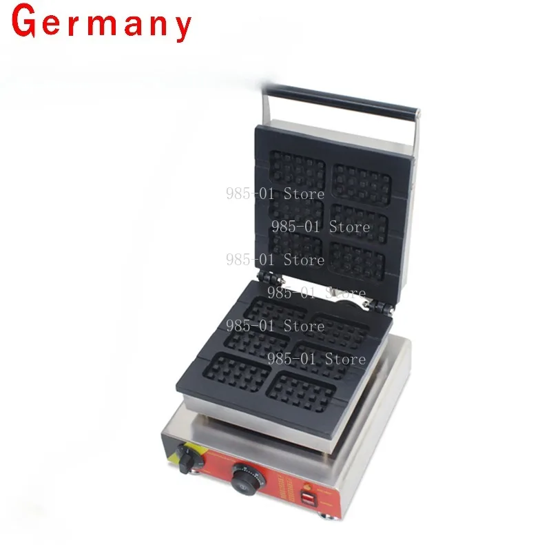 Commercial electric waffle cake making machine, household and commercial waffle baking iron pot equipment