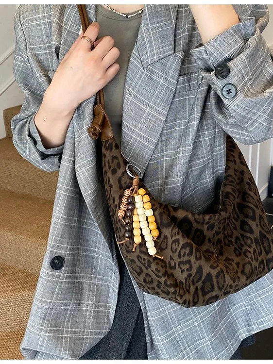 Sac à bandoulière de luxe d'inspiration vintage pour femmes, bandoulière matelassée, acheteur décontracté multifonctionnel pour le week-end et les voyages, 2025 ​