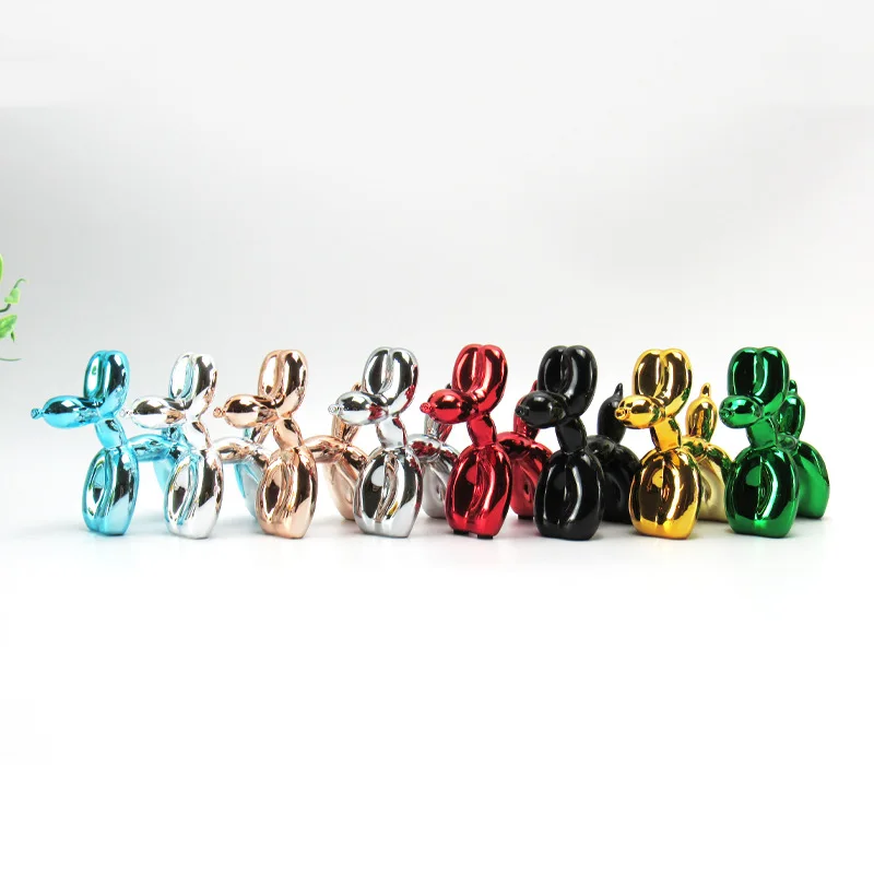 

Colorful Dog Shaped Statues, Multifunctional Resin Art for Home and Office Decoration, Statue Decoration