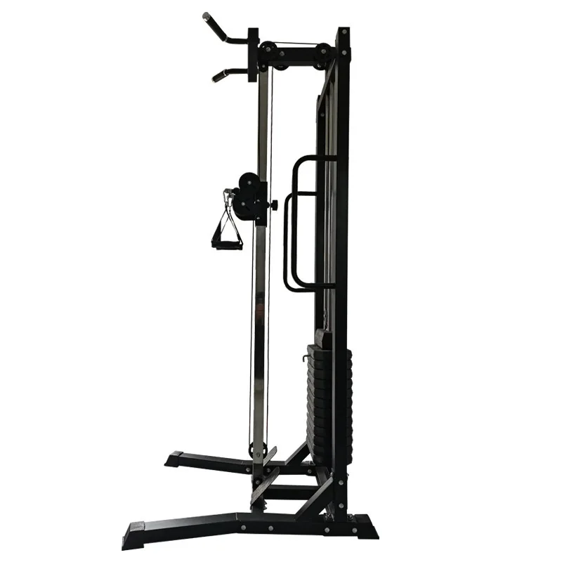 Muti Functional Gym Station Lat Pulldown Lat Pull Down Low Row Machine Gym Fitness Equipment Single Cable Crossover