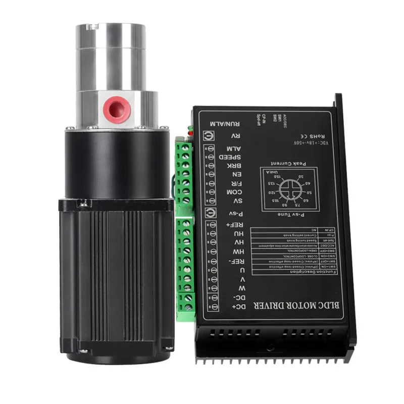 SOVOFLO MPB MPC Micro Magnetic Electric Gear Pump 0.1-1.41mL/rev. 316L Body 24V DC BLDC Brushless Motor 150W 1-6LPM with Driver