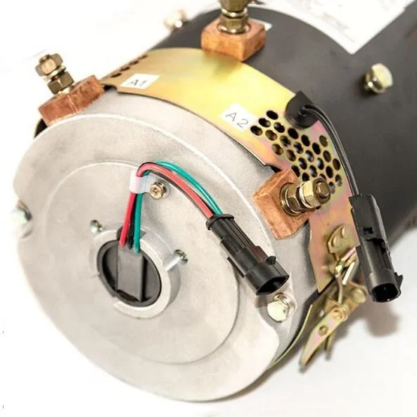 Airow 3000rpm Good Quality 48V 5.3KW DC Brush Motor With Curtis Controller