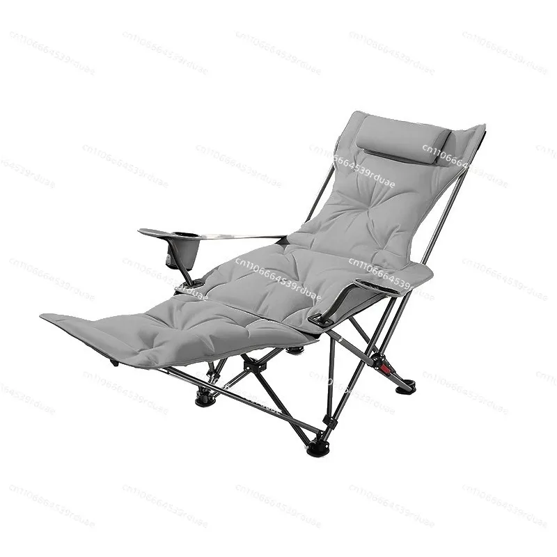 Outdoor folding chair portable moon office lunch break recliner camping fishing leisure
