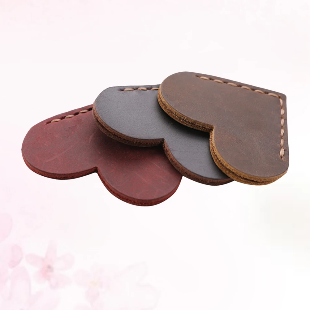 3 個のハート型ブックマークエレガントなブックマーク軽量学用品学生文具ページマーカー飾る