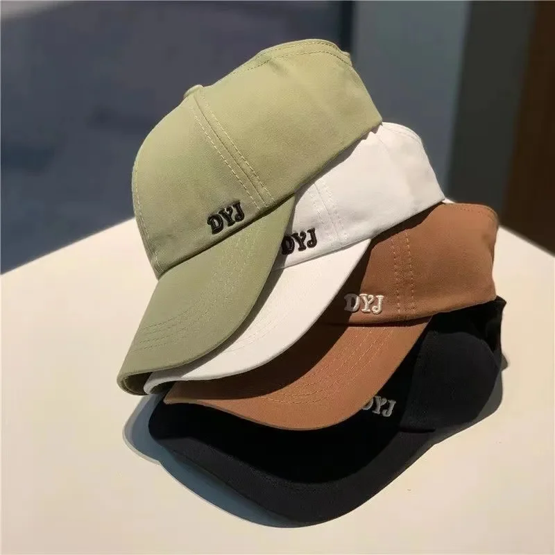 Solid Color High Ponytail Baseball Cap for Women Spring/ Summer Sunhat Running Snapback Hat Messy High Bun Ponytail Caps Female