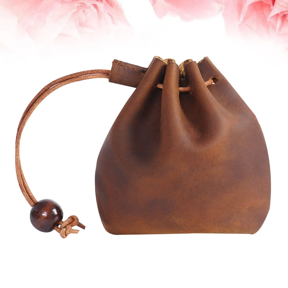 Mała torebka vintage minimalistyczna na monety, na drobne, na klucze, na kable USB, do codziennego użytku, przenośna saszetka.