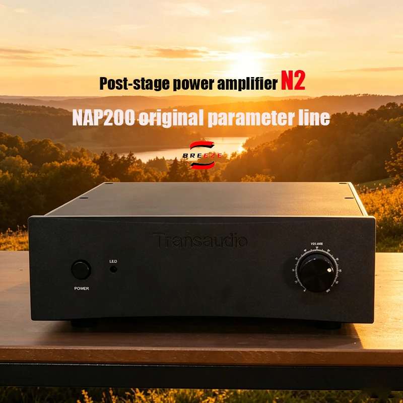 BREEZE 2027 Shock Upgrade [NAP200 Original Parameter Line] Dual Channel HiFi Post-stage Power Amplifier N2(AP-aided Design)