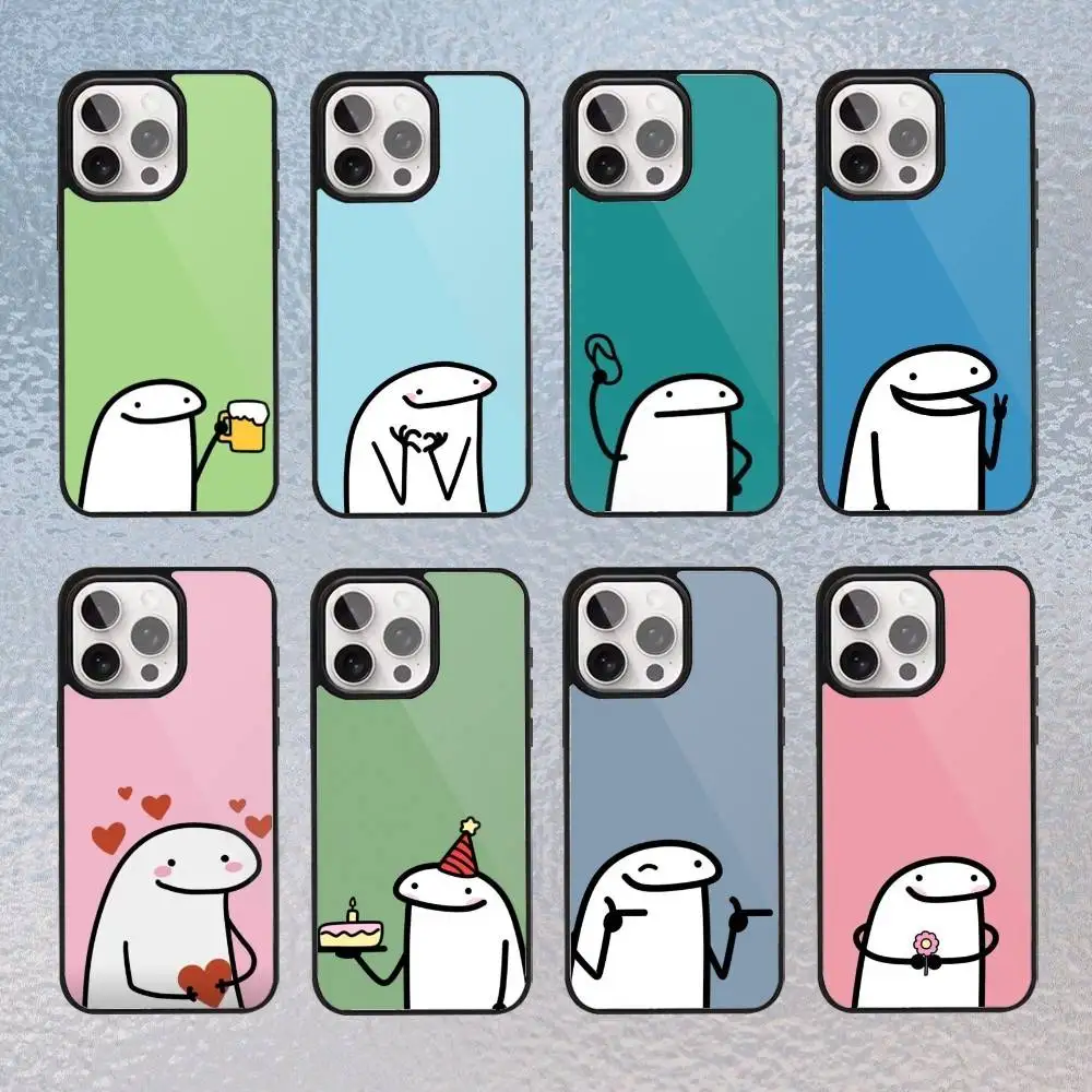 

Cute Celular Flork Funny Phone Case For iPhone17,16,15,14,13,12,11 Plus,Pro Max Magnetic Magsafe Wireless Charging