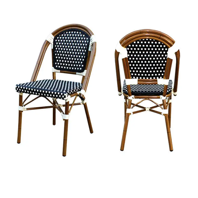 #Hot Selling Factory Direct Modern Aluminum Outdoor Chair Single Seat Furniture for Cafe Balcony Hotel Living Room Villa