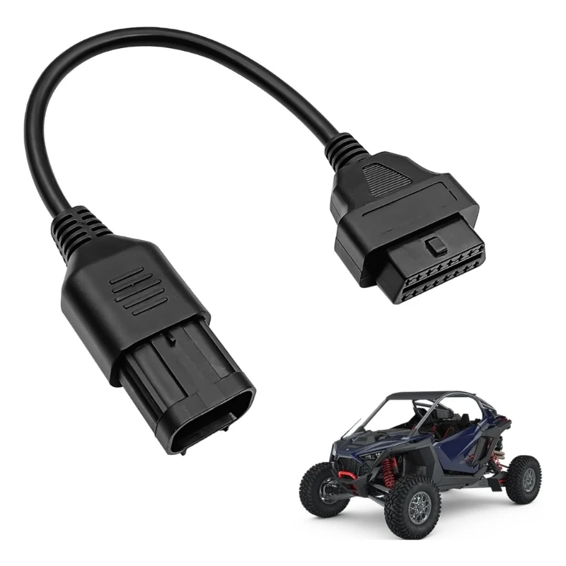 Strong OBD2 Connector Cable Flexible & Not Interferences OBD2 Cable Universal OBD Extension for D7YA