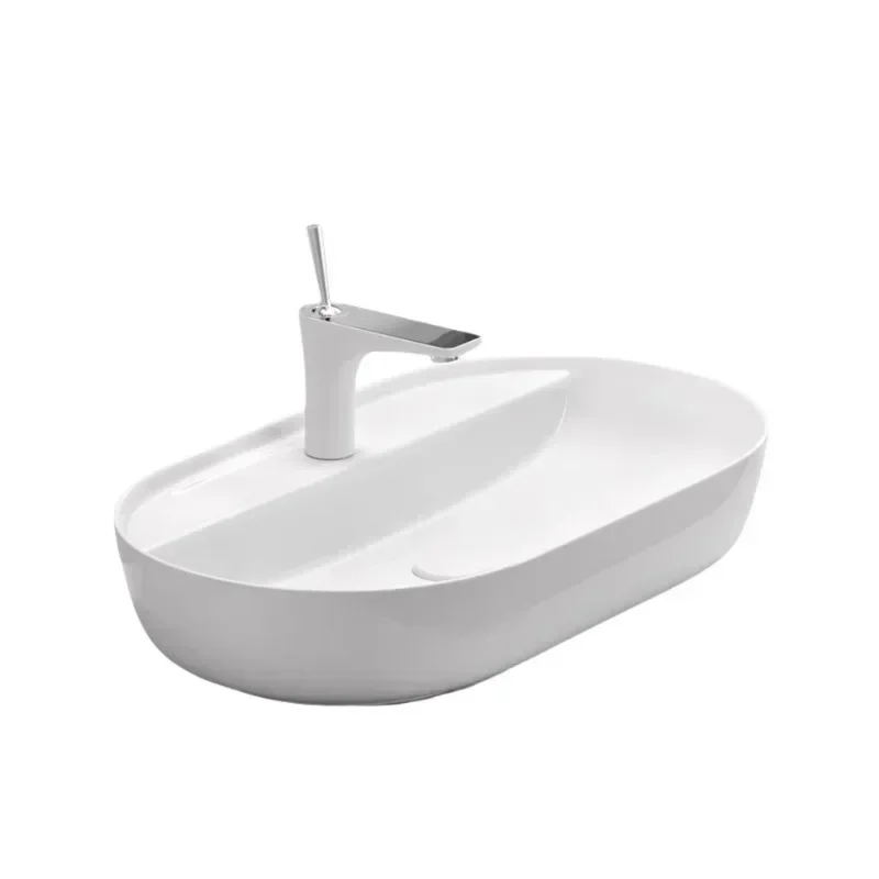 Large size 70/80 ceramic table wash basin toilet extended wash basin pool