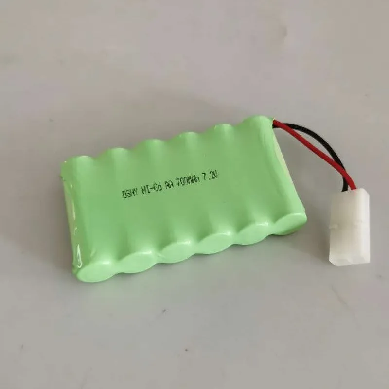 AA No. 5 7.2V battery pack KET-2P connector electric toy off-road vehicle set accessories can be  Rechargeable battery pack 700m