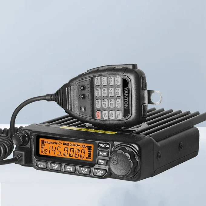 25W VHF UHF Mini Car Mobile Base Radio Vehicle Intercom Two-way Radio