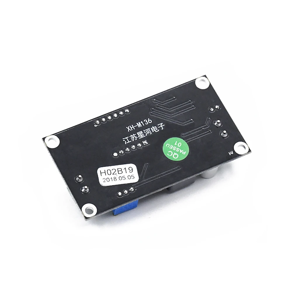 Convertidor de DC-DC 3A, módulo de fuente de alimentación Buck de DC4.5V-40V a D3V-37V, placa de fuente de alimentación reductor con pantalla Digital verde