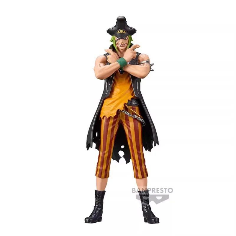 Bandai Original Banpresto ONE PIECE DXF Bartolomeo PVC Anime Action Figure Toys forKids Gift Collectible Model