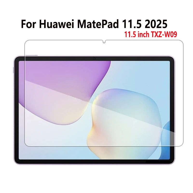 

2Pcs Tempered Glass Film For Huawei MatePad 11.5 inch 2025 TXZ-W09 Anti Scratch Screen Protector MatePad 11.5 2025 Tablet film