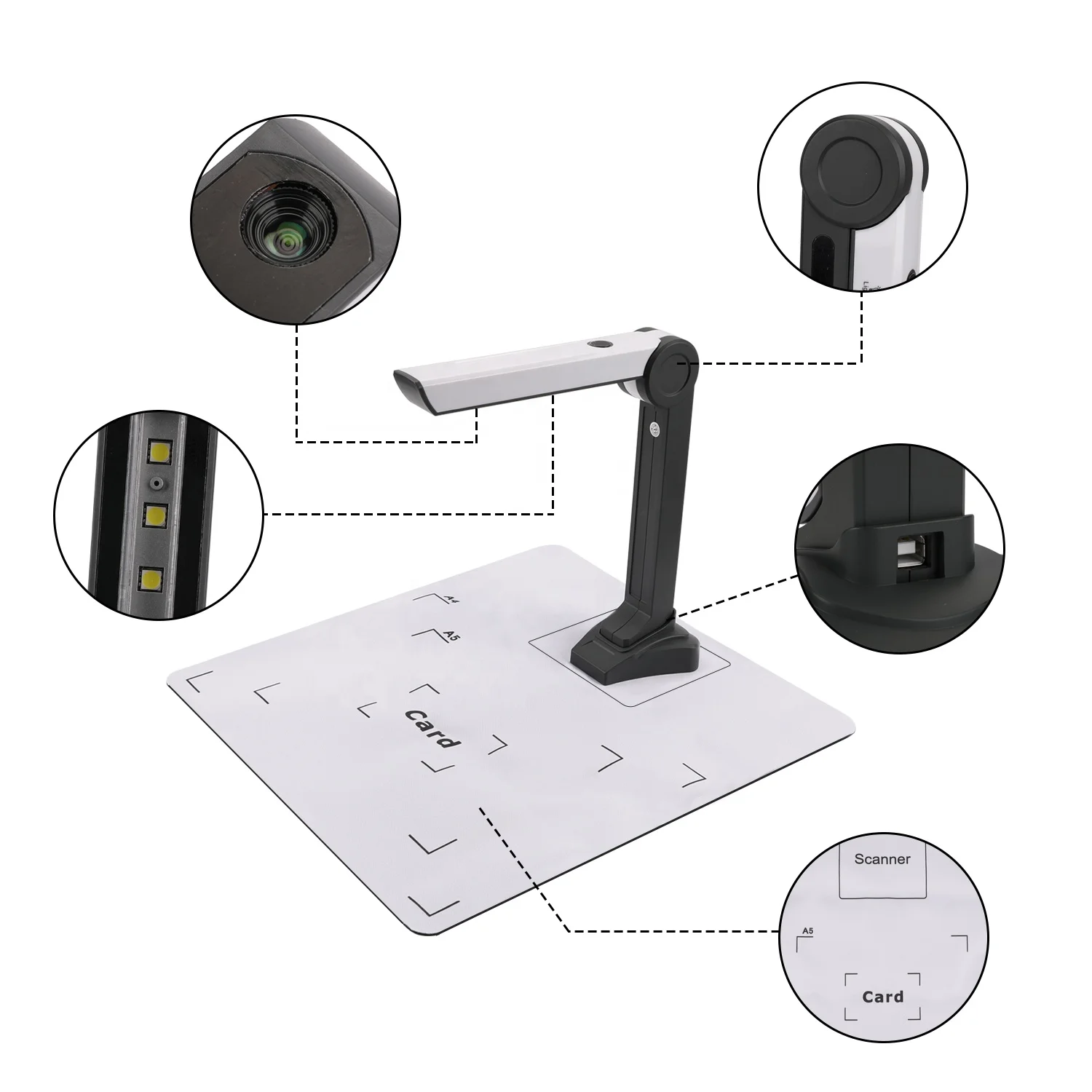 

1-секундный USB-сканер документов формата А4 со скоростью сканирования и мощным комплектом программного обеспечения на складе