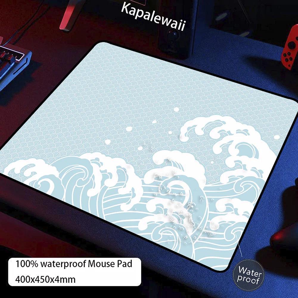 

Great Wave Art 100% Waterproof Extended Mouse Pad Office Mousepad Gaming Speed Keyboard Pads Table Carpet Computer Desk Mat