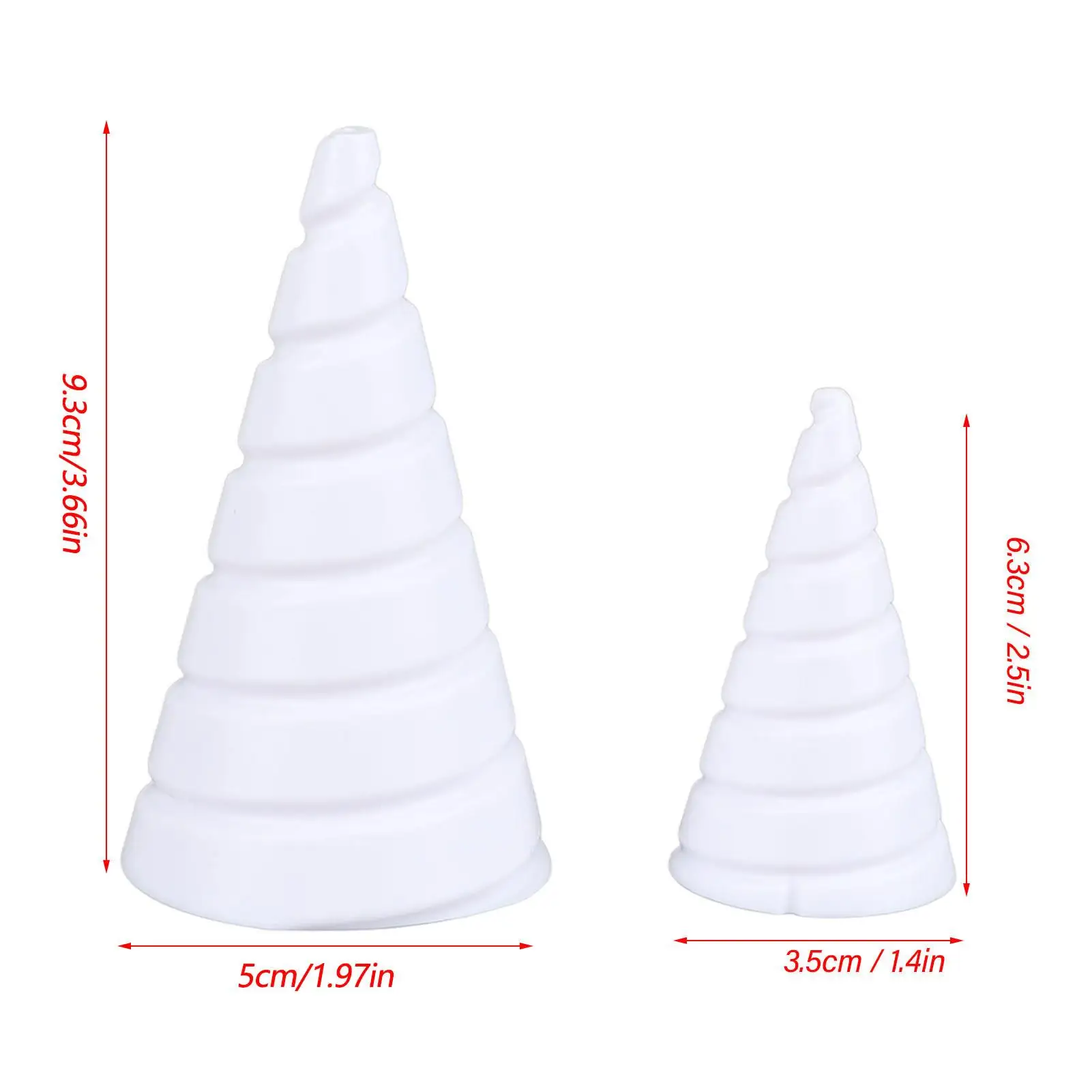 Gabarito de enrolamento de fio de bobina de jardinagem para eletrocolultura, antena de cobre, conjunto de ferramentas de fabricação de fio de planta de 2