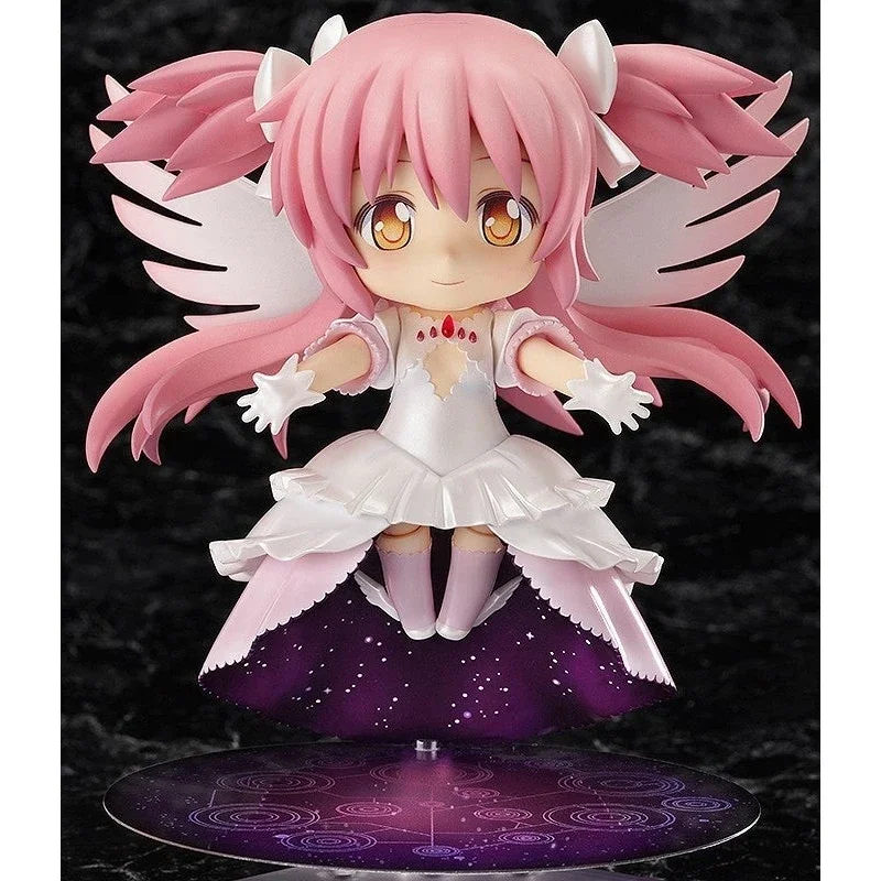 Original GSC Good Smile Nendoroid  Madoka Magica Ultimate Madoka Anime Figure PVC Toys for Kids Gift Collectible Model