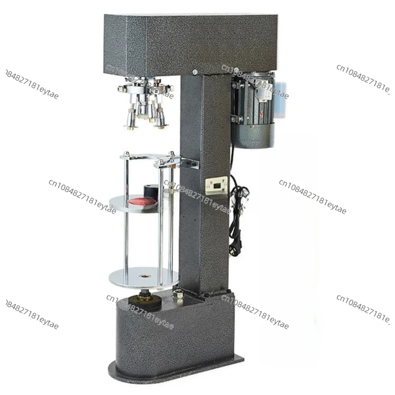 Semi-Automatic Glass Bottle Capping Machine, Metal Aluminum Ropp Cap Manual Plastic Crimper for Wine & Pilfer Proof Caps