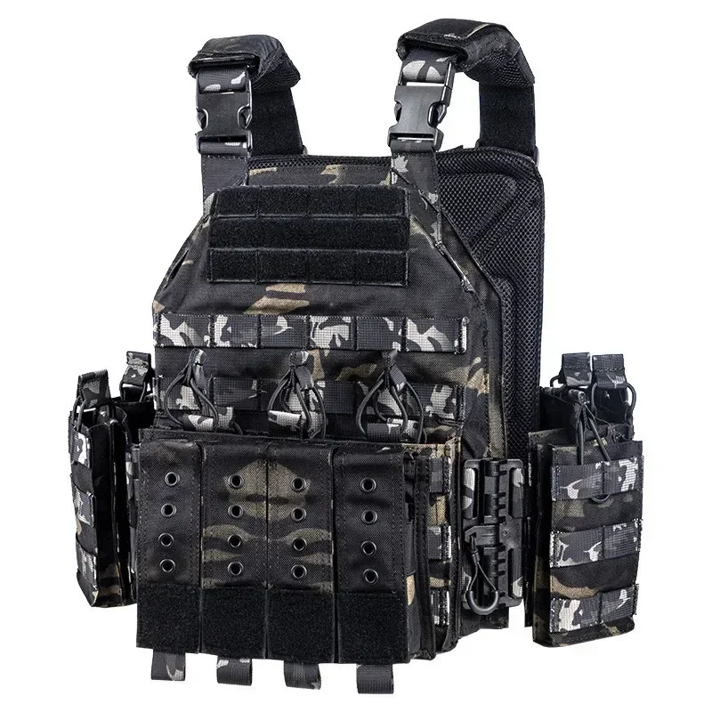 

Multifunctional Quick Dismantling Vest Supplies Wear Resistant Exploration Equipment Multi Functional 1000D Nylon Plate Carrier